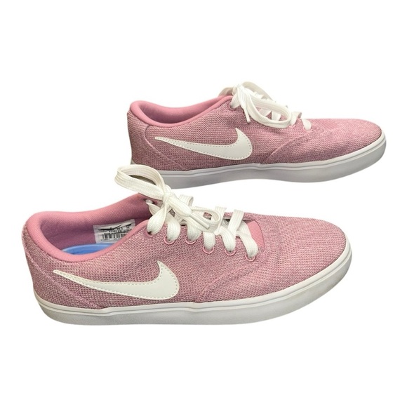 Nike SB Check Solarsoft Canvas Trainers| skate| walk Women's Pink Sneakers size9 - Picture 8 of 10